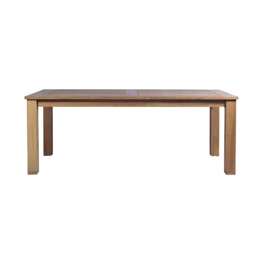 Τραπεζαρία κήπου από ξύλο teak Honey, 210 x 100 x 78,5 cm | Danao