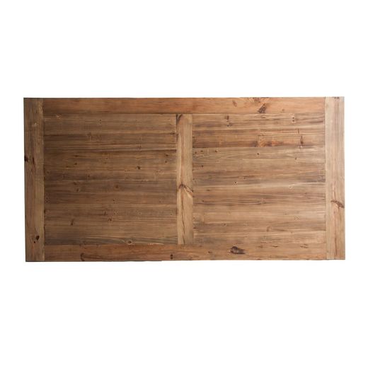 Table à manger en pin recyclé Getbo, 200x100x76cm