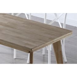 Stół do jadalni z naturalnego dębu, 150 x 90 x 76 cm | Genua