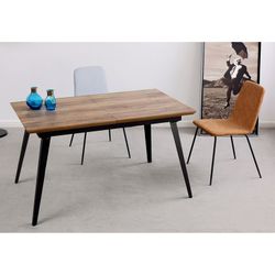Dining set, 1 extendable table and 4 chairs | Branch-Diamond