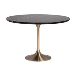 Tavolo da pranzo Kelheim in pietra naturale sinterizzata, 120 x 120 x 76 cm