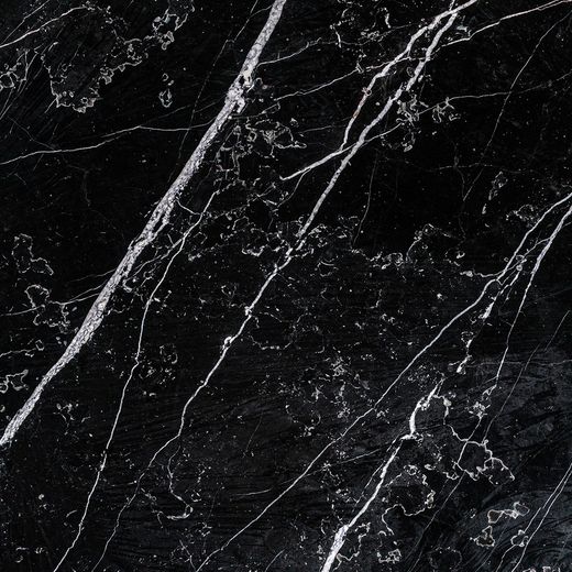 Kelheim spisebord i natursintret sten, 120 x 120 x 76 cm