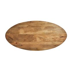 Mersch Esstisch aus natürlichem Mangoholz, 200 x 100 x 76 cm