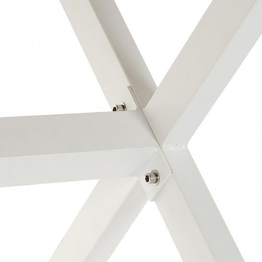 Tavolo in alluminio e resina, 160x90x75cm