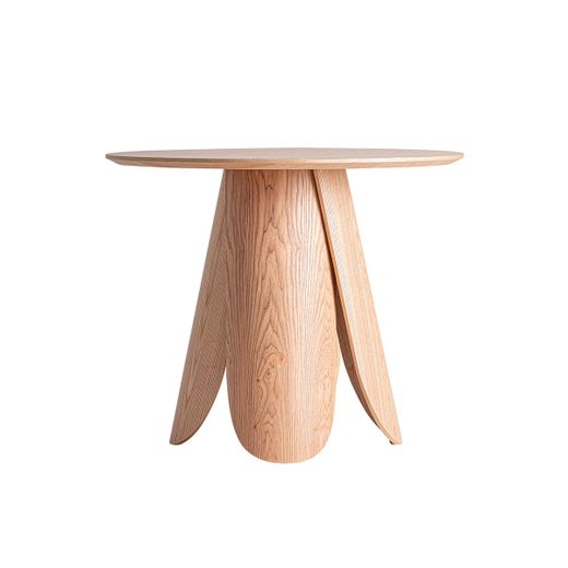 Mesa de bar de madera en marrón, 90 x 90 x 75 cm | Wieler