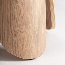 Mesa de bar de madera en marrón, 90 x 90 x 75 cm | Wieler