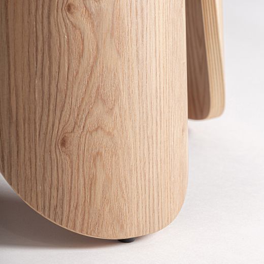 Mesa de bar de madera en marrón, 90 x 90 x 75 cm | Wieler