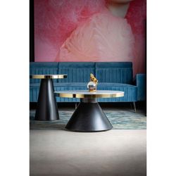 Pinsdorf stalen salontafel, Ø80x43cm