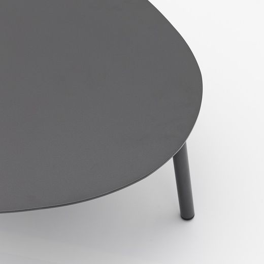 Garden set in anthracite aluminum and rope | Walga