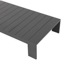Anthracite aluminum garden set | Ione