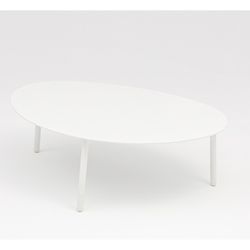 Garden set in white aluminum and rope | Walga