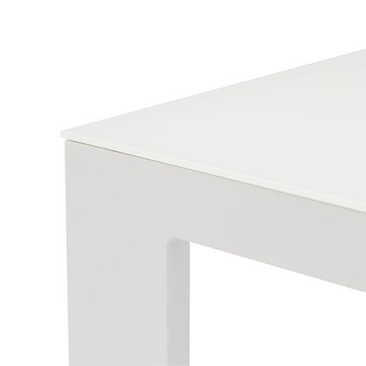 Garden set in white aluminum | Nyland