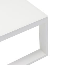 Garden set in white aluminum | Nyland