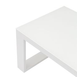 Garden set in white aluminum | Nyland