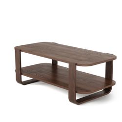 Mesa de centro em eucalipto natural, 109 x 55 x 40 cm | Bellwood