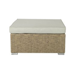 Garden sofa set in aluminum and synthetic rattan | California