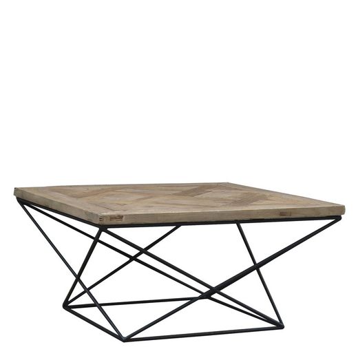 Trä soffbord, 80x80x42 cm