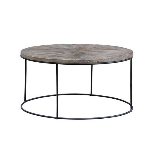 Trä soffbord, 90x90x45 cm