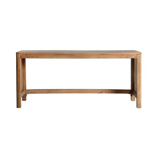 Mango wood coffee table in natural, 115 x 42 x 52 cm | Trevoux