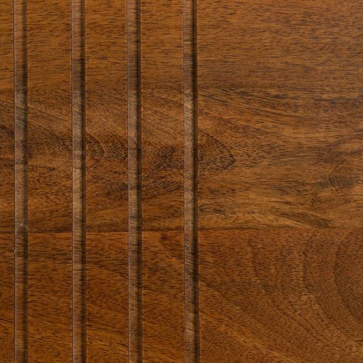 Soffbord mangoträ i natur och svart, 110 x 60 x 40 cm | Abner