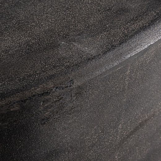 Couchtisch aus Mangoholz in Schwarz, 95 x 60 x 32 cm | Olsberg