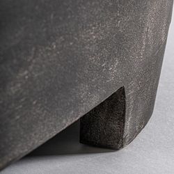 Couchtisch aus Mangoholz in Schwarz, 95 x 60 x 32 cm | Olsberg