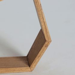 Mesa de centro de madera de mindi en natural, 140 x 60 x 40 cm | Bushey