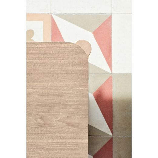 Couchtisch aus Naturholz, 110 x 60 x 40 cm | Atlas