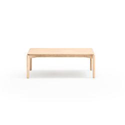 Mesa de centro de madera en color natural, 110 x 60 x 40 cm | Atlas