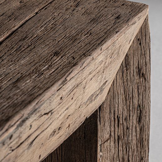 Mesa de centro de madera en marrón, 160 x 70 x 40 cm | Samsun