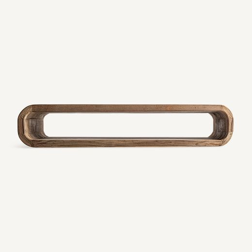 Mesa de centro de madera en marrón, 160 x 80 x 30 cm | Corba