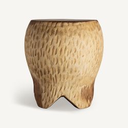 Mesa de centro de madera en marrón, 40 x 40 x 45 cm | Gairo