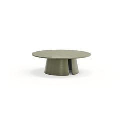 Mesa de centro de madera en verde, 110 x 110 x 36,5 cm | Cep