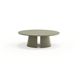 Mesa de centro de madera en verde, 110 x 110 x 36,5 cm | Cep