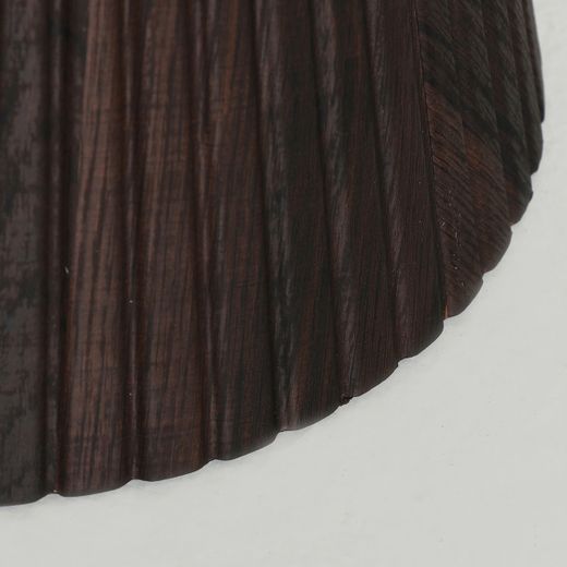 Mesa de centro de madera y mármol sintético en marrón, 130 x 70 x 35 cm | Verona