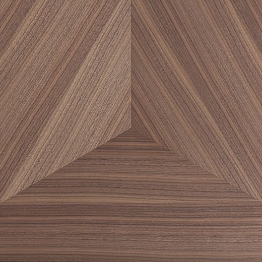 Mesa de centro de madera y metal en marrón, 75 x 75 x 25 cm | Geneiken
