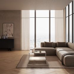 Beiger Metall-Couchtisch, 73,4 x 70 x 40 cm | Beatrix