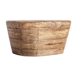 Lestans Teak Wood Coffee Table in Brown, 60 x 50 x 30 cm