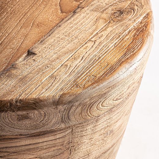 Lestans Teak Wood Coffee Table in Brown, 60 x 50 x 30 cm