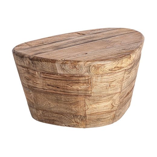 Lestans Teak Wood Coffee Table in Brown, 60 x 50 x 30 cm