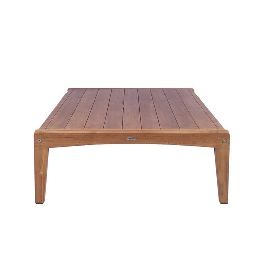 Garden sofa set in honey-colored teak | Roxas