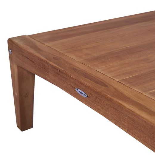 Garden sofa set in honey-colored teak | Roxas