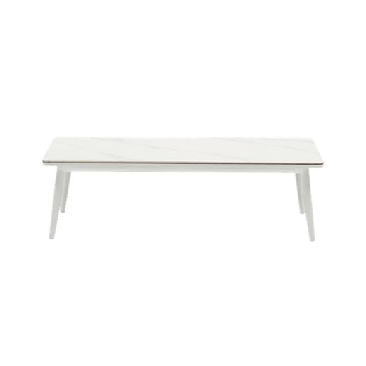 Conjunto de sofás para jardín de aluminio y cuerda náutica en blanco y topo | Irvine
