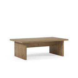 Rechteckiger Couchtisch aus Holz in Eiche Cádiz, 120 x 70 x 40 cm | Loana