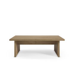 Rechteckiger Couchtisch aus Holz in Eiche Cádiz, 120 x 70 x 40 cm | Loana