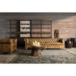 Stolik kawowy Walding z naturalnego marmuru, 80 x 80 x 31 cm