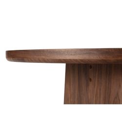 Walnut veneer dining table in walnut color, 220 x 100 x 76 cm | Blair