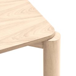 Light natural wood dining table, 180 x 100 x 75 cm | Atlas