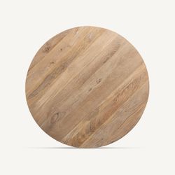 Mesa de comedor de madera en marrón, 120 x 120 x 77 cm | Mersch