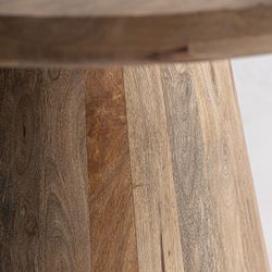 Mesa de comedor de madera en marrón, 120 x 120 x 77 cm | Mersch
